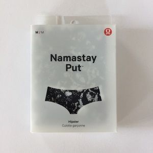 Lululemon Namastay Put Hipster Underwear Panties